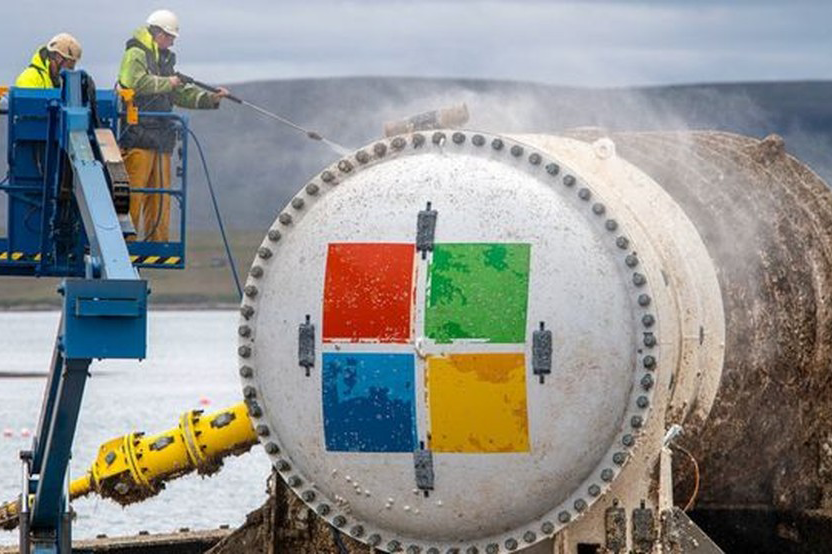 Por que a Microsoft deixou 855 computadores no fundo do oceano por dois anos