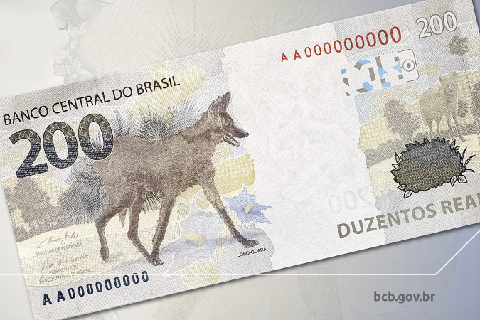 BC coloca em circulação a nova cédula de R$ 200